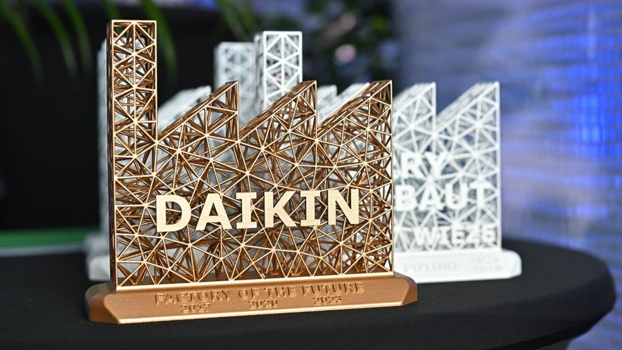 L'entreprise Daikin à nouveau élue 'Factory of the Future'