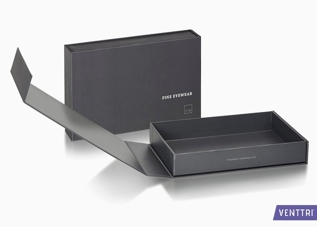 Een solide doosje zorgt voor extra attentiewaarde