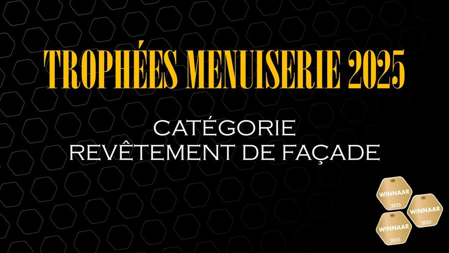 Nominés aux Trophées Menuiserie: Revêtement de façade