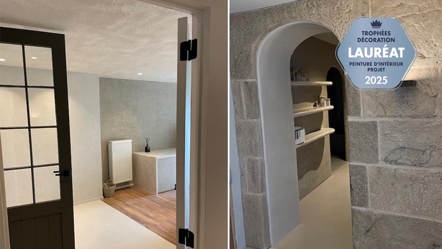 Des matériaux écologiques dans un showroom au look moderne