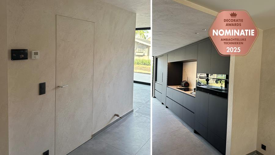 Minerale afwerking brengt rust en karakter samen