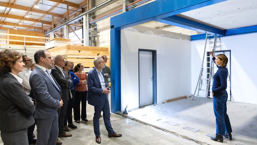 Buildwise opent uniek Flanking-Lab