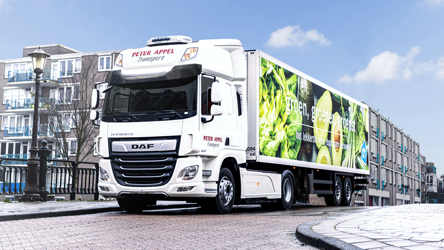 DAF débute les tests du CF Hybrid sur le terrain