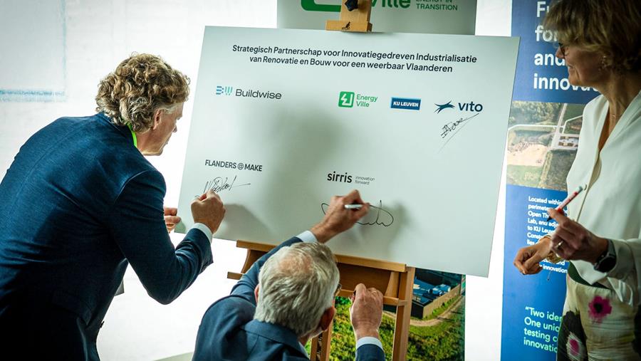 Memorandum of Understanding voor snellere innovaties in de bouwsector