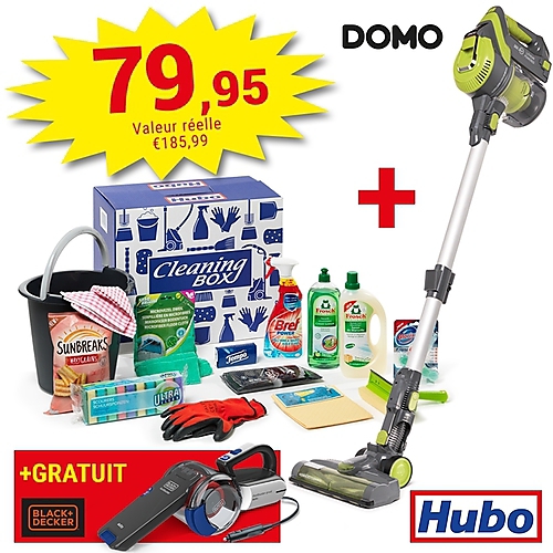 IMBATTABLE: CleaningBOX Hubo
