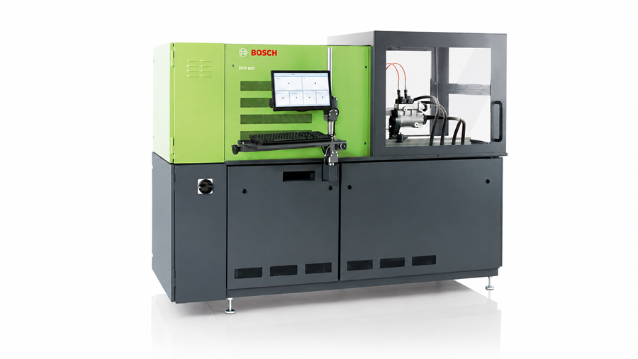 Le Bosch DCP 800 accélère les essais de pompes CR jusqu'à 20 minutes et 2 700 bars