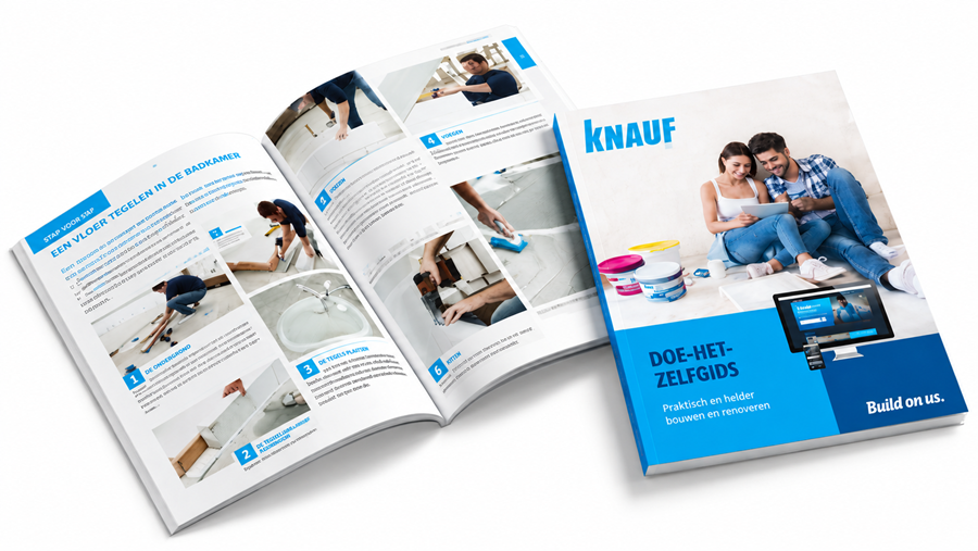 Knauf lance un guide de bricolage gratuit comprenant plus de 30 tutoriels pratiques