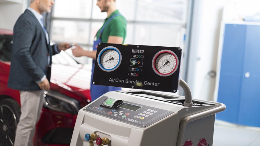 Nouvelles stations d'entretien pour climatisation de Waeco