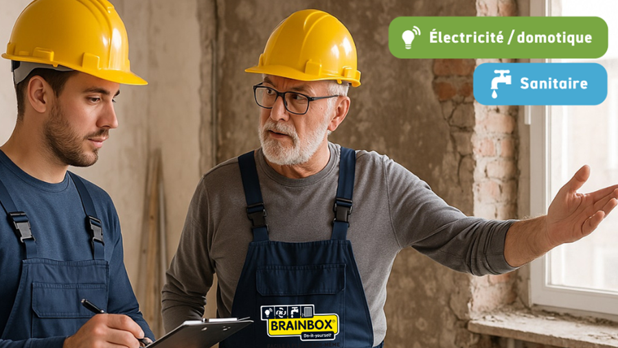 Un projet de construction ou rénovation ensemble avec le leader du DIY