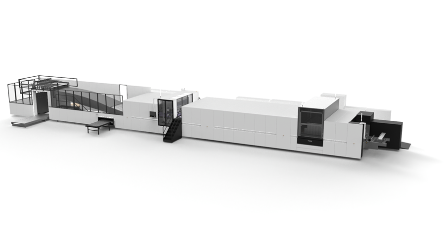 Canon entre sur le marché du carton ondulé avec la corrPress iB17