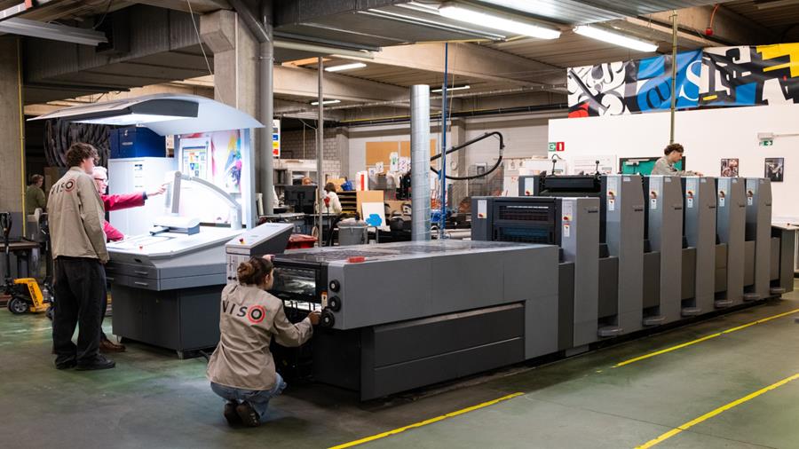 VISO investit dans une presse offset Heidelberg SM 52