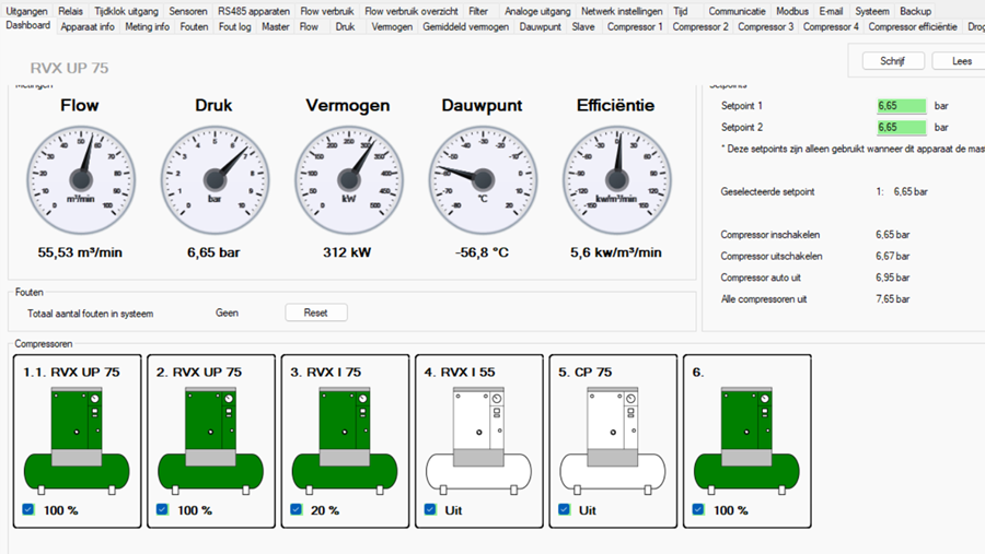 Le contrôleur AFX optimise la centrale d’air comprimé par la gestion intelligente