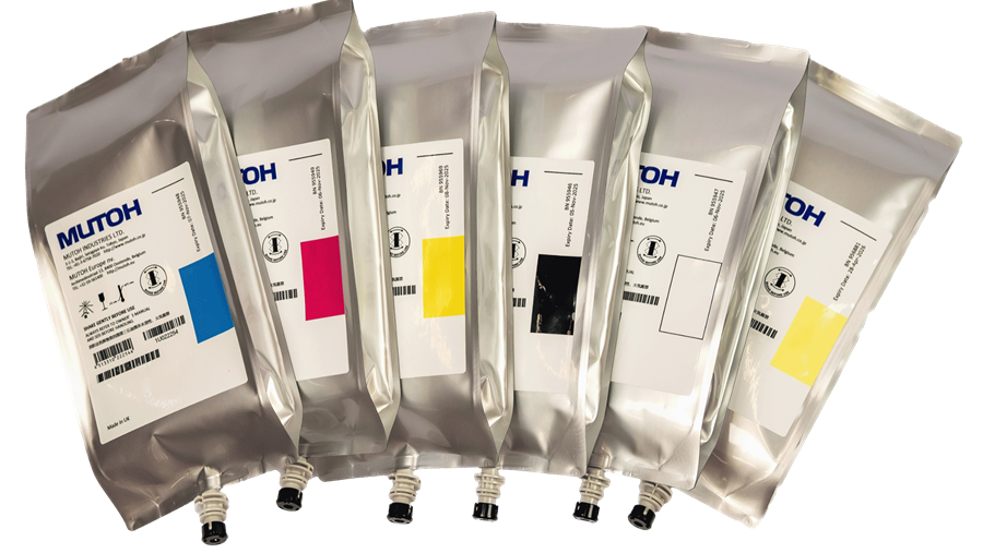 Mutoh élargit sa gamme d'encres LED UV avec l'UH71 pour les substrats rigides