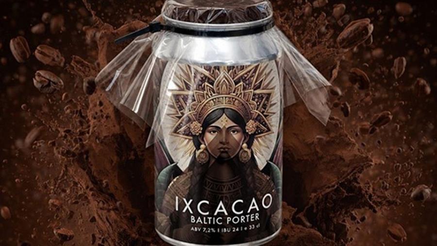 Bière au chocolat innovante IXCACAO