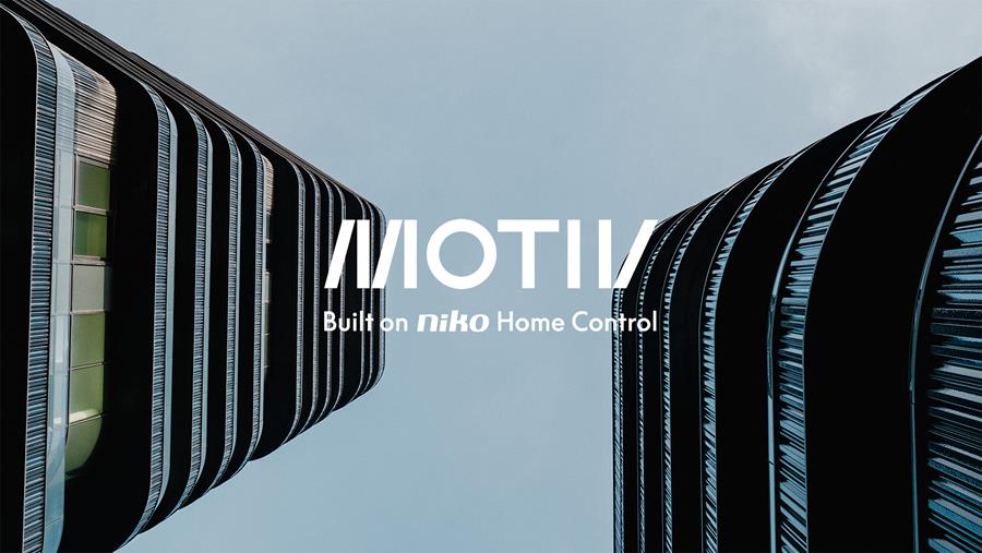 Niko lance MOTIV, une nouvelle marque indépendante dédiée à l’automatisation intelligente des bâtiments