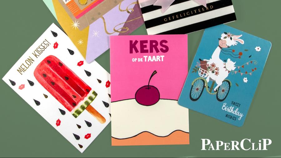 Paperclip Cards stelt 5 nieuwe wenskaartenseries voor